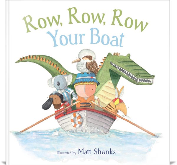 Book cover of Row Row Row Your Boat by Matt Shanks